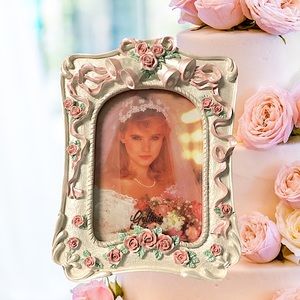 Vintage wedding frame